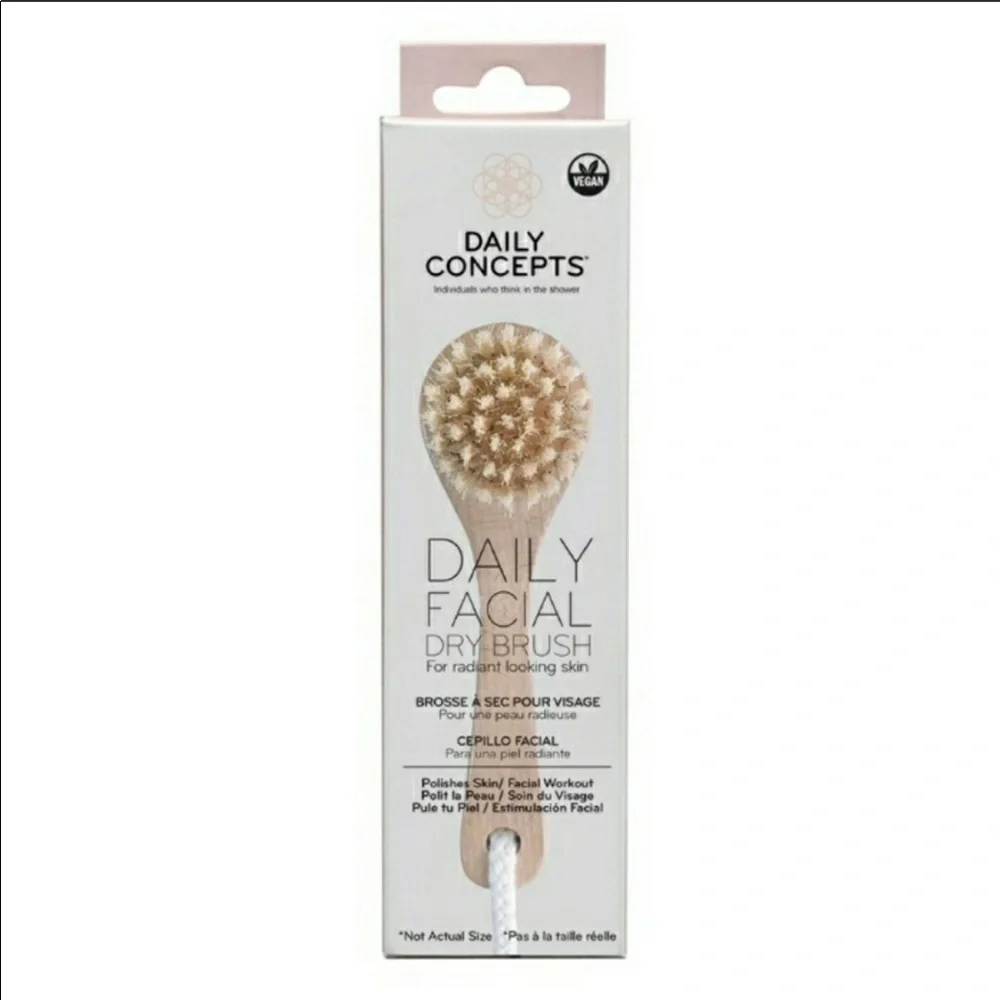 Daily Concepts Facial Dry Brush, Facial Brush